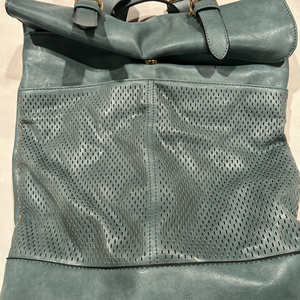 Back back bag leather